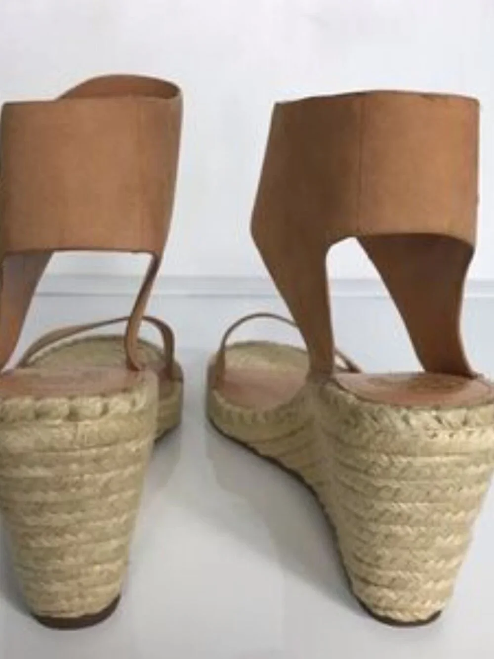 Vince Camuto Levista Leather Ankle Strap Espadrill